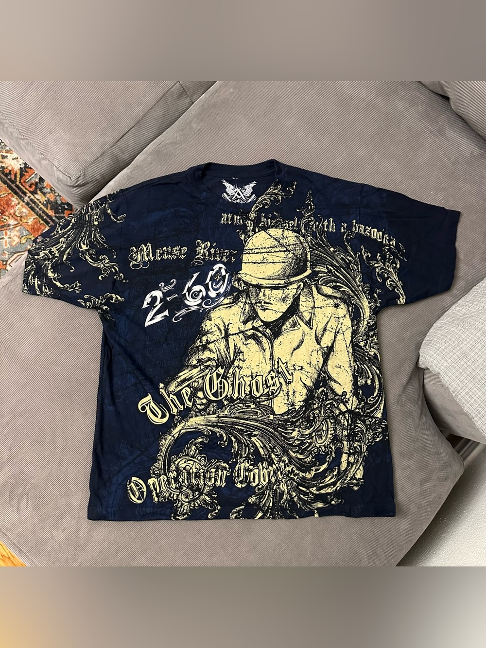 Apprime Scouts Operation Cobra Out Military USA Shirt Men's ALL OVER PRINT sz L